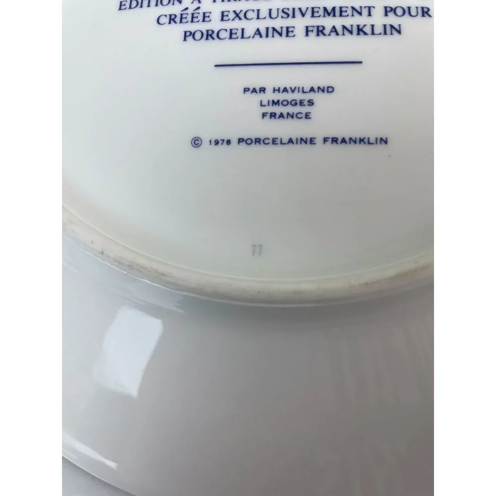 Franklin Porcelain vintage 1978